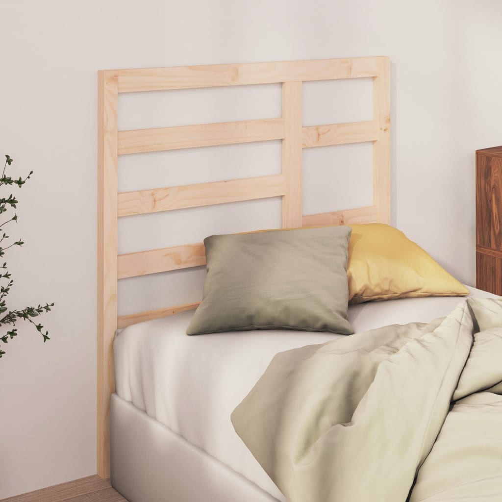vidaXL Čelo postele 106 x 4 x 104 cm masivní borové dřevo