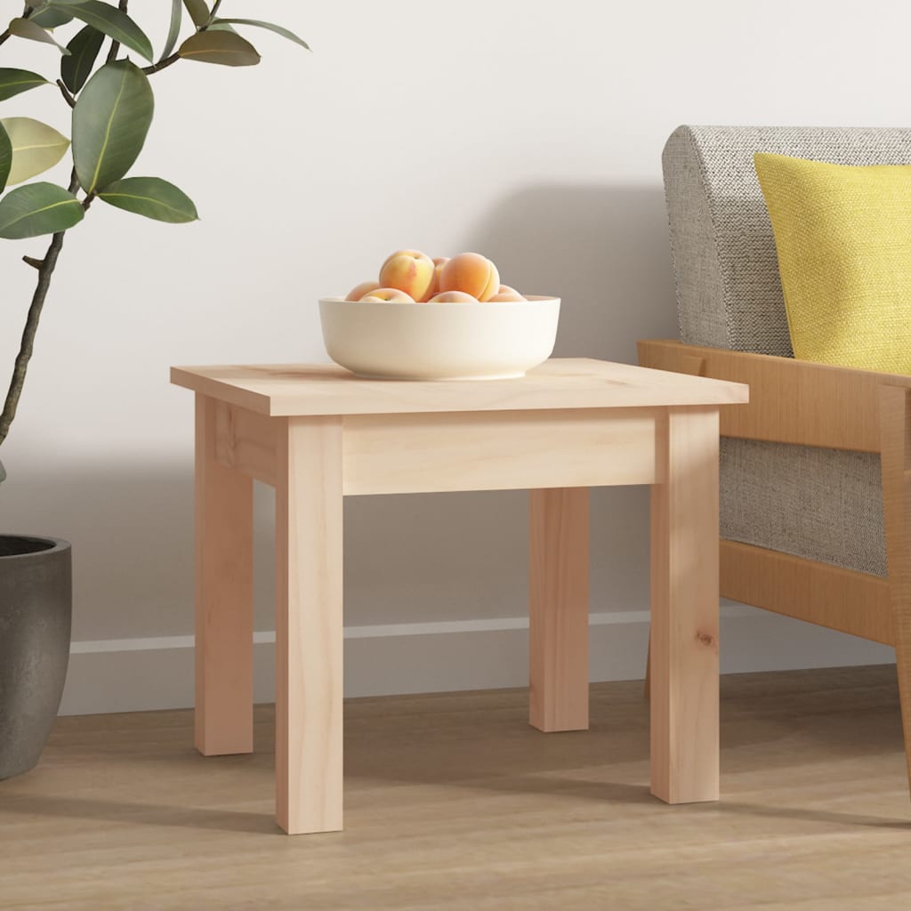 vidaXL Konferenční stolek 35 x 35 x 30 cm masivní borové dřevo